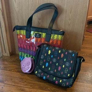 LOUNGEFLY x Sour Patch Kids 3 Piece Bag Bundle